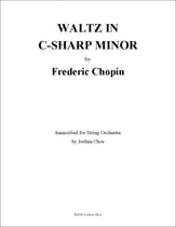 Waltz No. 7 in c-sharp minor, Op. 64, No. 2 Orchestra sheet music cover